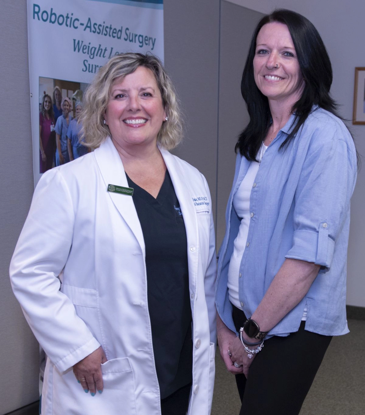 Heidi Verba and Dr. Duke
